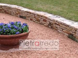Graniglie & Pietre: Ciottoli, sassi per giardino, Grigio Cielo 7-15 mm (600  kg)