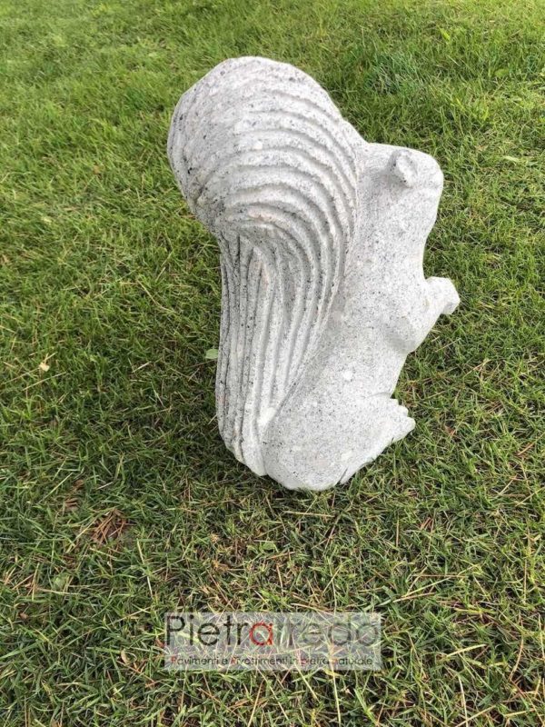scoiattolo in granito in offerta a prezzi bassi spedizioni italia pietrarredo milano granito granite stone animal price