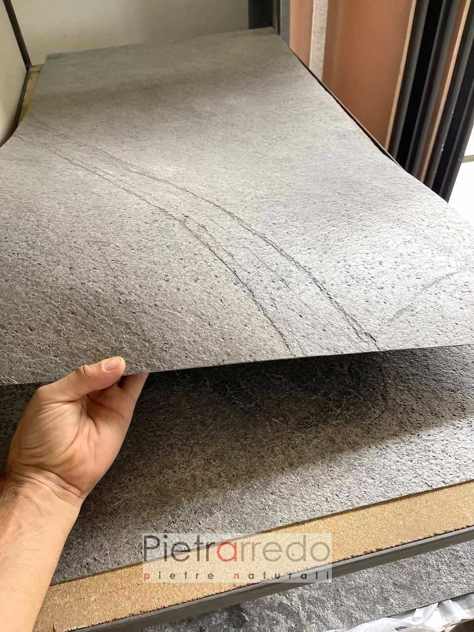 Formica pietra foglio flessibile silver, radica-rivestimento