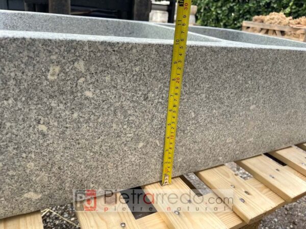 Sink 2 bowls in natural granite stone large for rustic kitchen price pietrarredo milan italy stone on sale