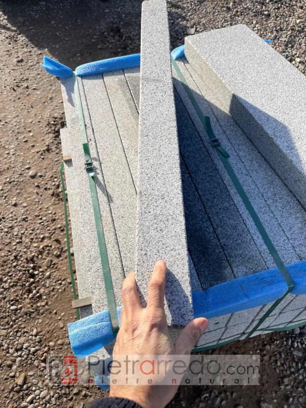 granite curbs 100x25x8cm white montorfano sardinian granite g603 bergama price pietrarredo costs
