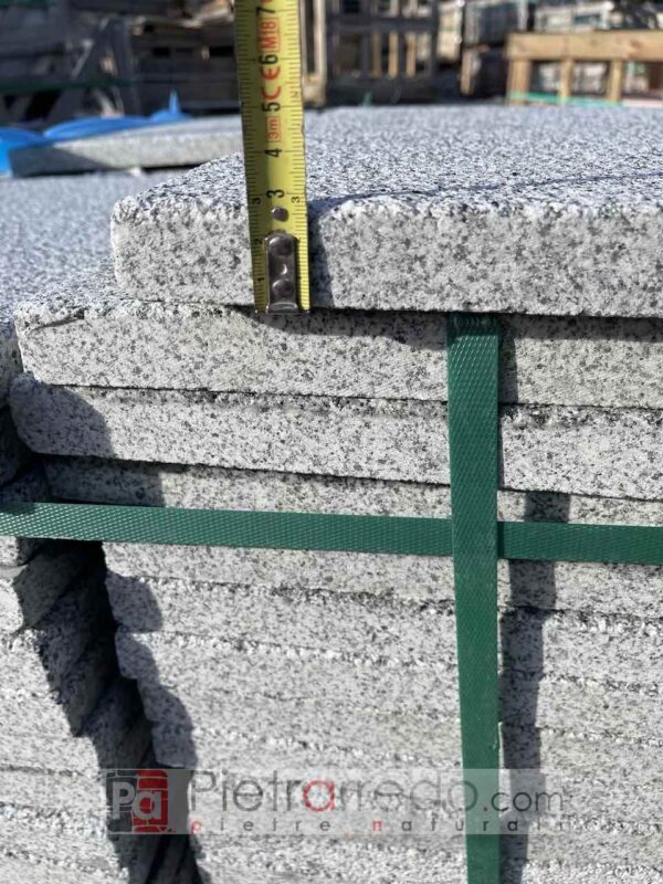 sale non-slip natural granite floor tiles price pietrarredo 40x60cm thickness 3cm cost