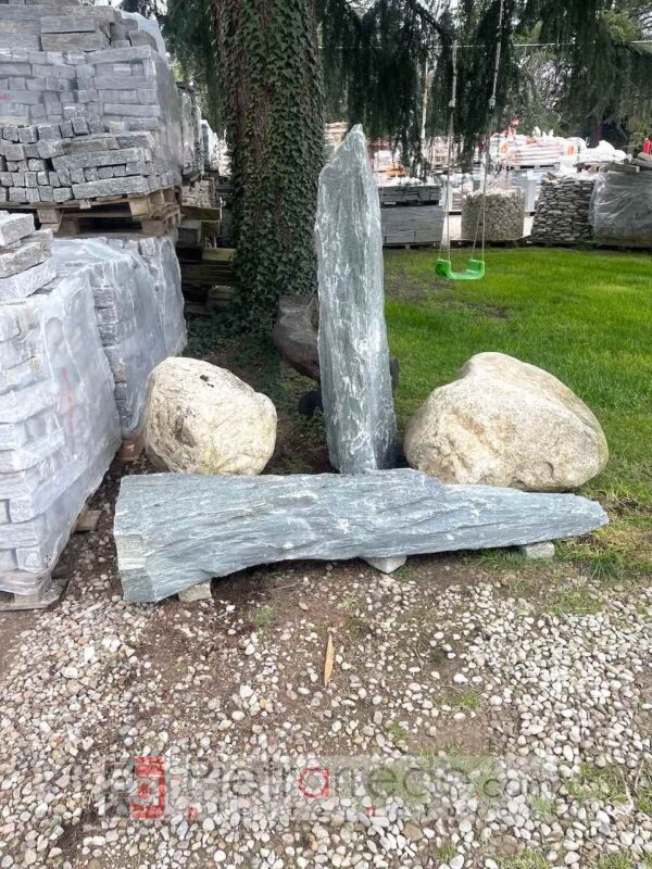 monolithic tips in slate stone for garden furniture beautiful elegant pietrarredo price