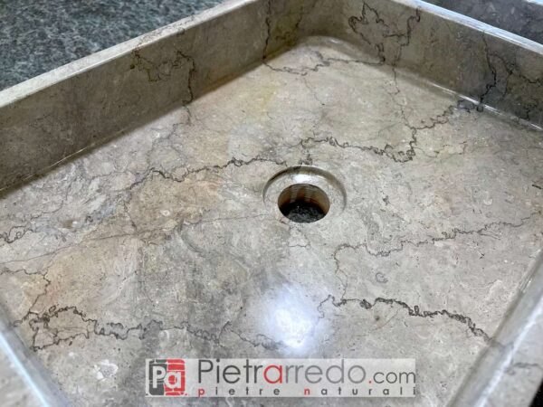 sink price countertop bathroom sink marble stone price pietrarredo 35 x 45 cm