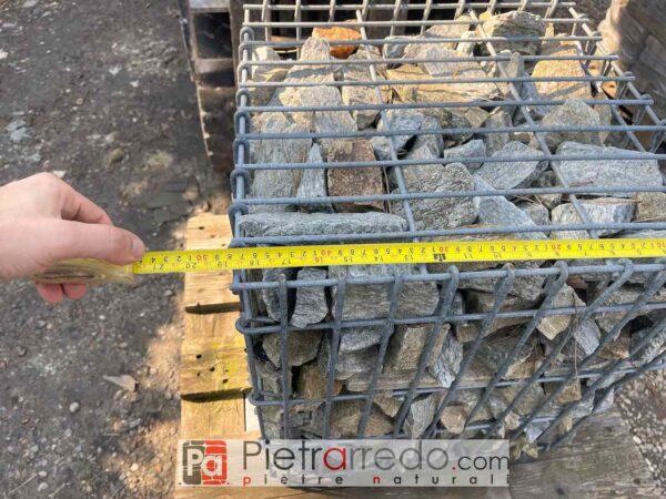 box stone cage with stones cost offer stock pietratrarredo milan garden furniture